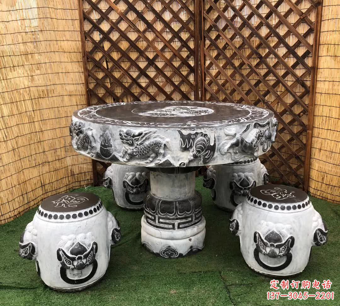 威海小区休闲创意石桌凳