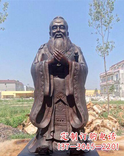 威海校园孔子雕像 (2)