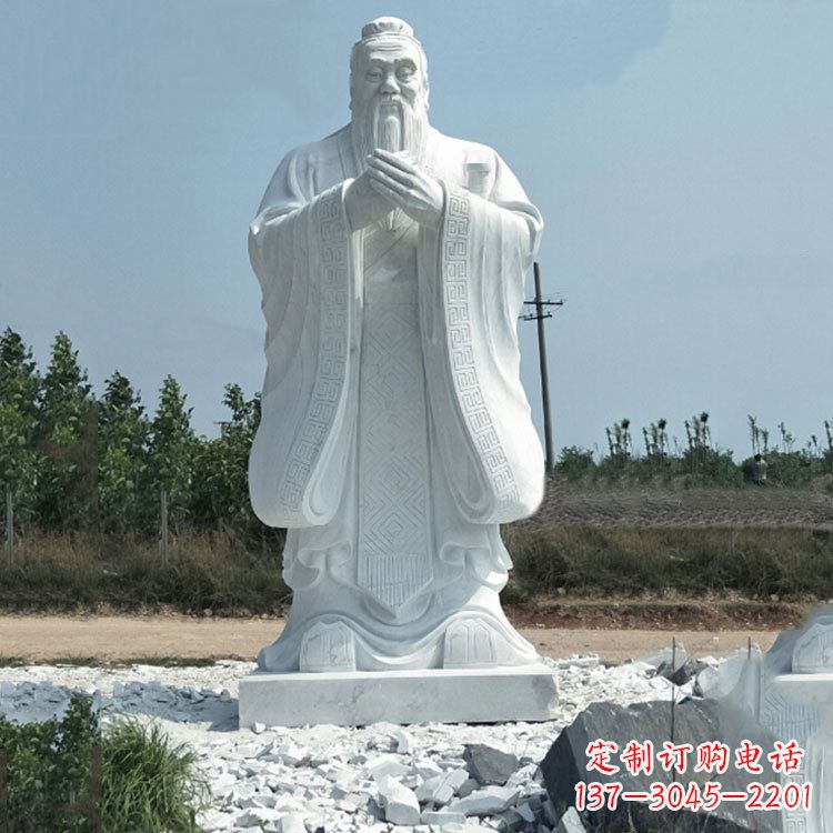 威海校园孔子人物雕像