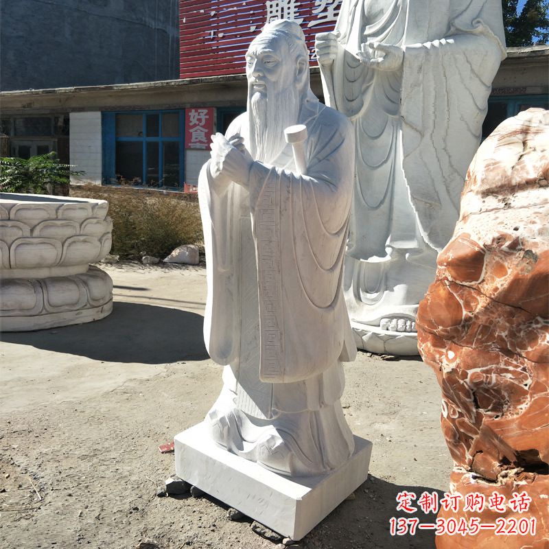 威海校园孔子像雕塑