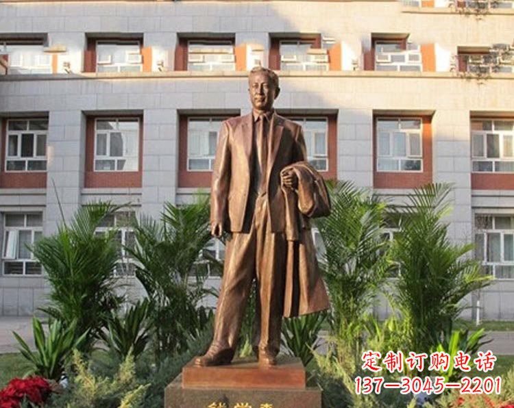 威海校园钱学森铜雕