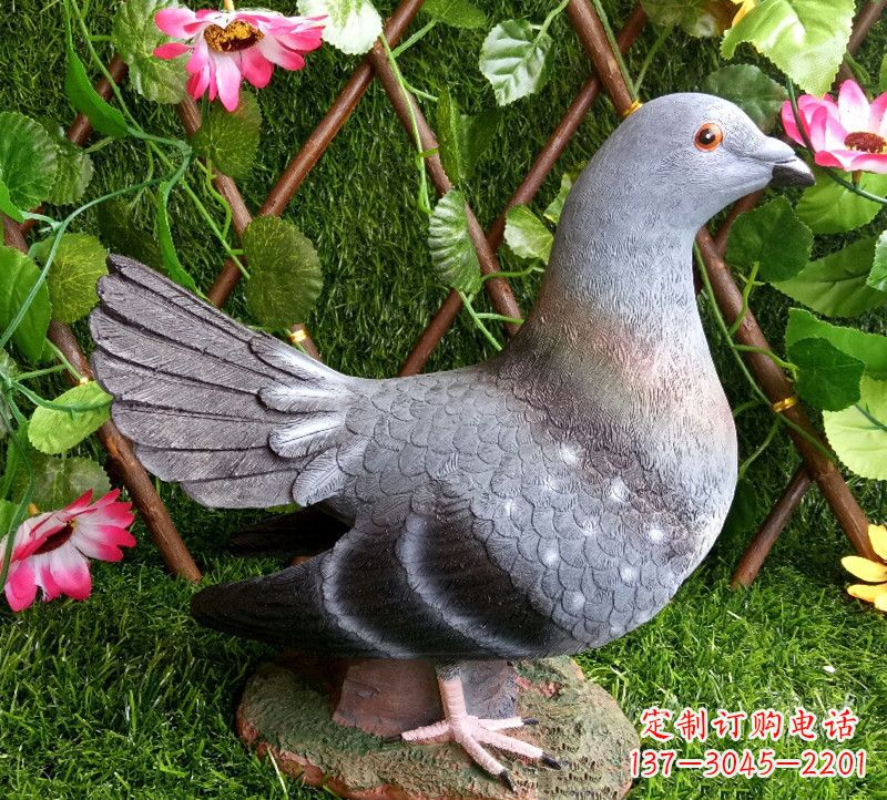 威海学生和平鸽雕塑