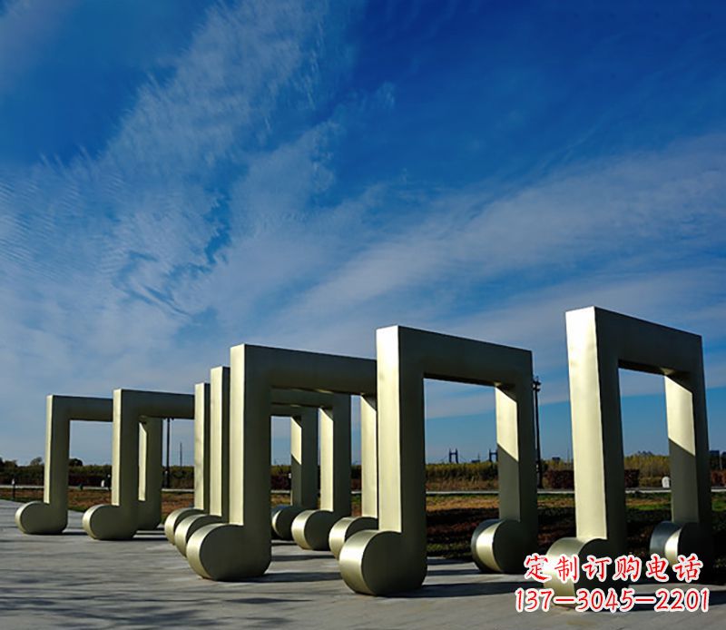 威海音符雕塑户外