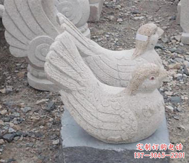 威海鸳鸯石雕