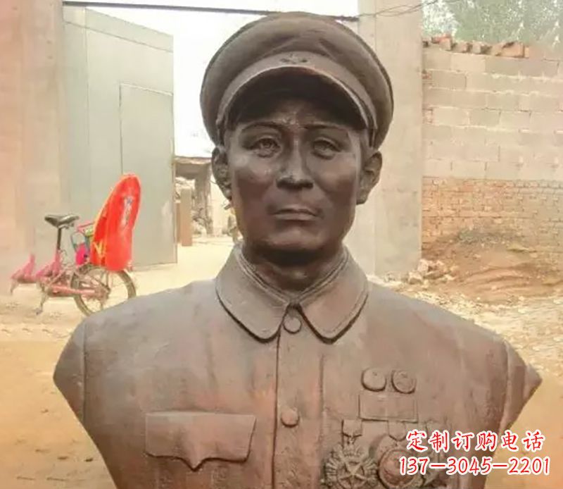 威海元帅名人胸像铜雕