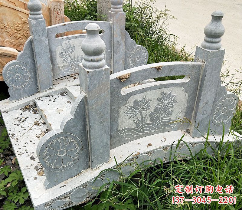 威海园林仿古石栏板景观石雕_1 (2)