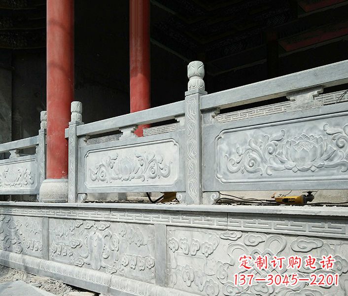 威海园林仿古石栏板景观石雕_1 (3)
