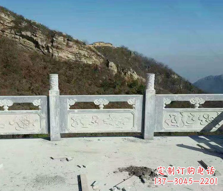 威海园林仿古石栏板景观石雕_2 (3)