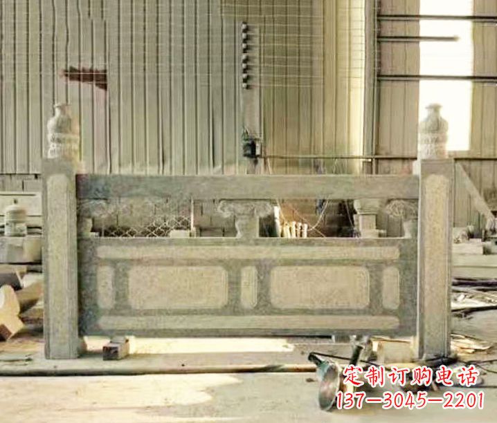 威海园林仿古石栏板景观石雕_2 (2)