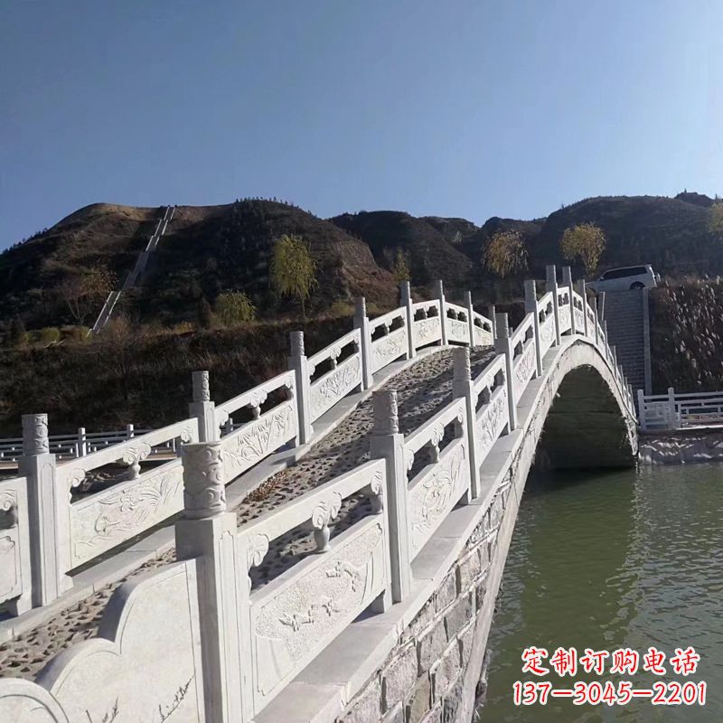 威海园林景点石雕桥栏板
