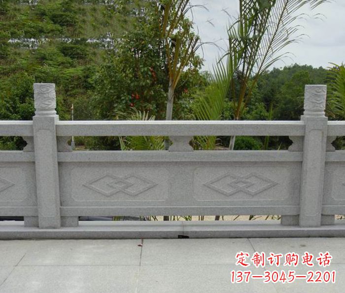威海园林景观大理石栏板雕塑 (3)