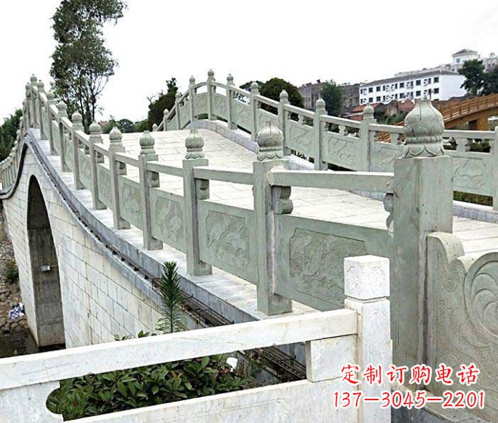 威海园林景观大理石栏板石雕 (3)