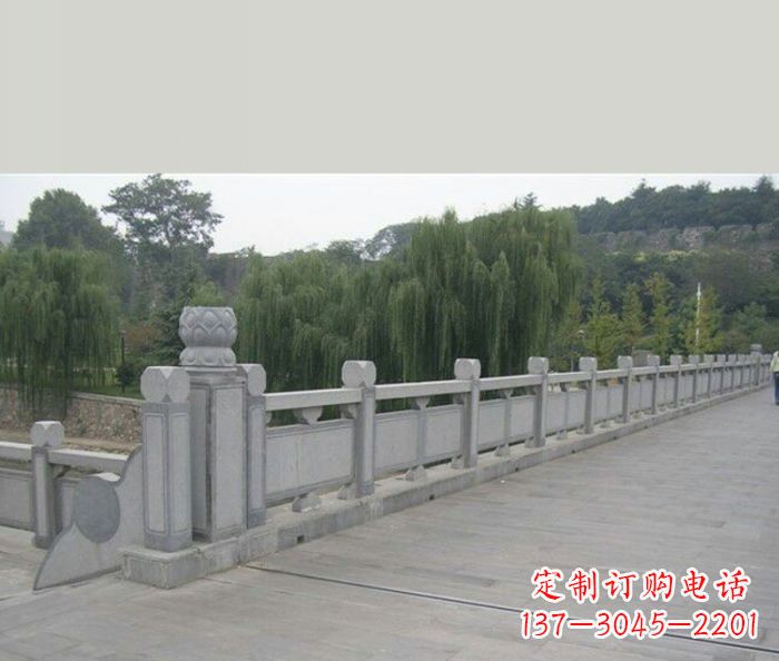 威海园林景观大理石栏杆石雕 (4)