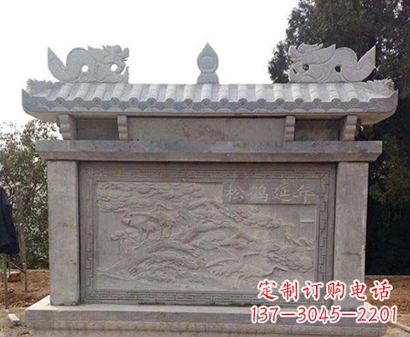 威海园林石影壁景观石雕