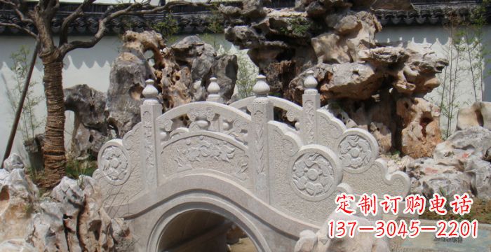 威海园林小型石拱桥