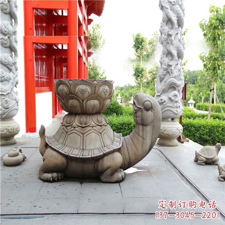 威海长寿龟乌龟石雕