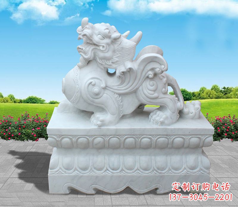 威海招财貔貅石雕