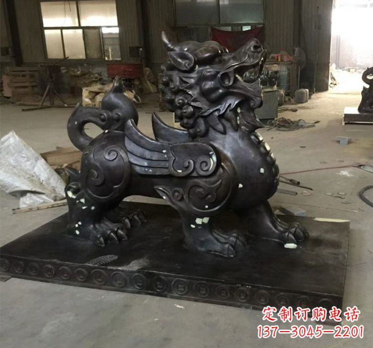威海招财貔貅铜雕