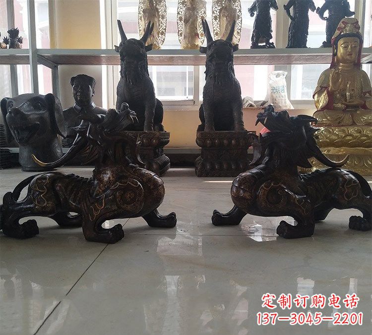 威海招财辟邪貔貅铜雕