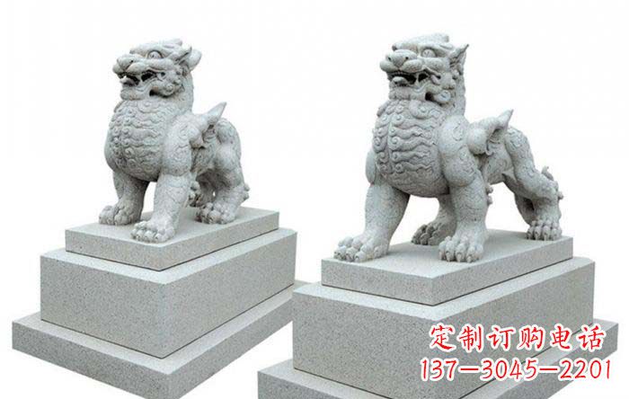 威海招财神兽貔貅石雕