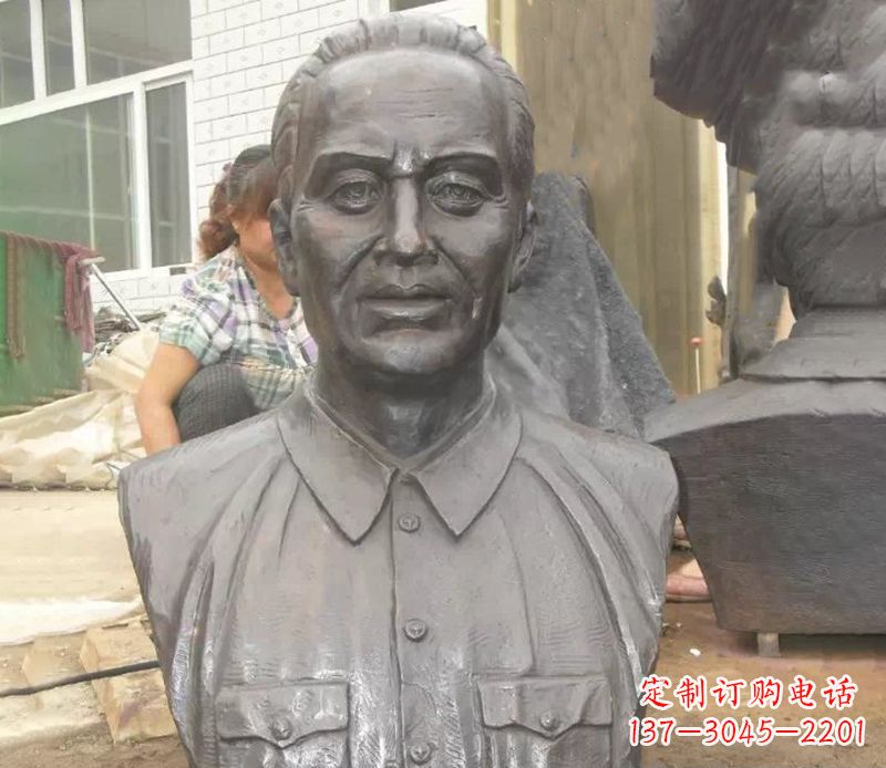威海中国名人人物胸像铜雕