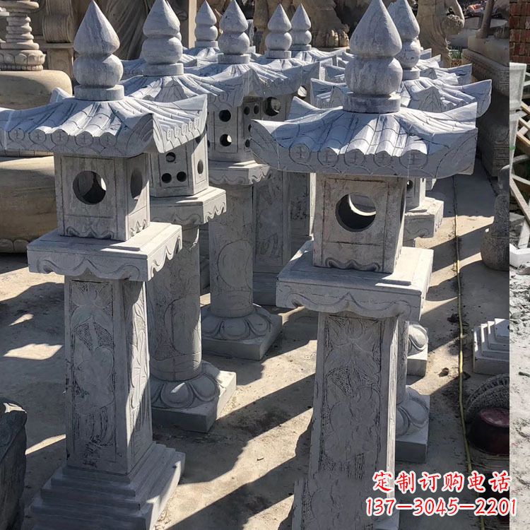 威海中式汉代石雕灯笼