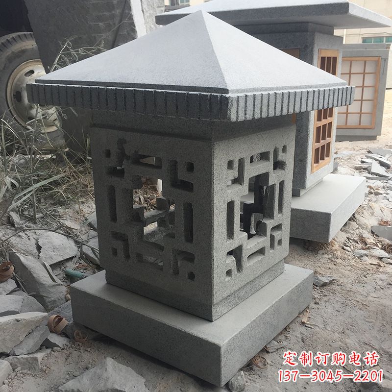 威海中式现代石灯笼