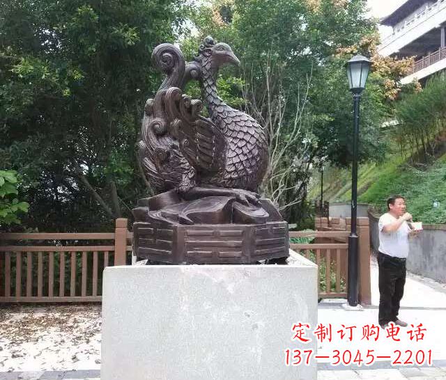 威海朱雀神兽雕塑