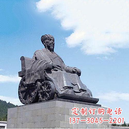 威海诸葛亮雕像-三国著名人物历史名人雕塑