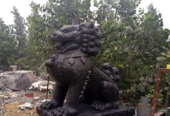 威海獬豸铸铜雕塑
