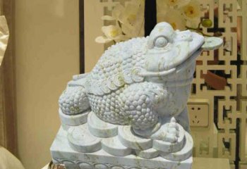 威海招财神兽金蟾石雕