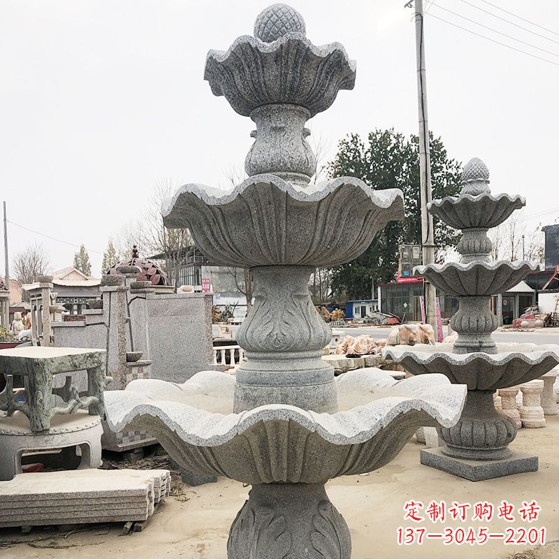 威海自然石雕流水喷泉