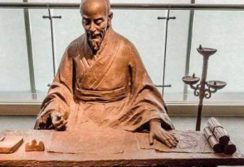 威海祖冲之圆周率情景小品雕塑-中国古代数学家著名历史人物